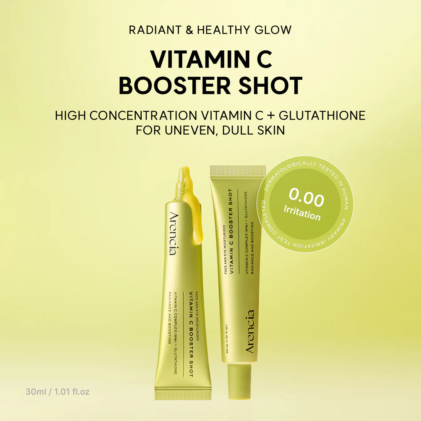 ✨ Vitamin C Booster Shot 30ml 🍊  # Pure Vitamin C + Glutathione + Niacinamide for Bright, Radiant & Healthy-Looking Skin