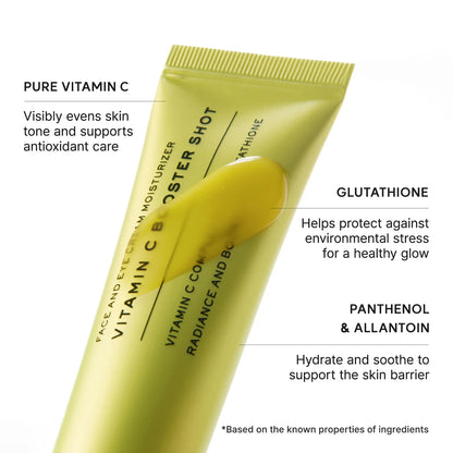 ✨ Vitamin C Booster Shot 30ml 🍊  # Pure Vitamin C + Glutathione + Niacinamide for Bright, Radiant & Healthy-Looking Skin
