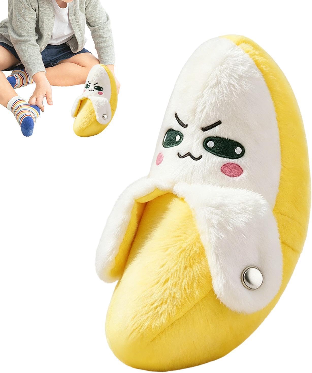 🍌 دبدوب البيانو التفاعلي على شكل موزة | لعبة موسيقية ذكية باللمس تنمي مهارات الأطفال وتوفر ساعات من المرح